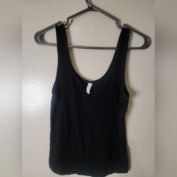 Gentle Fawn Open Slit Black Camisole - Picture 1 of 7